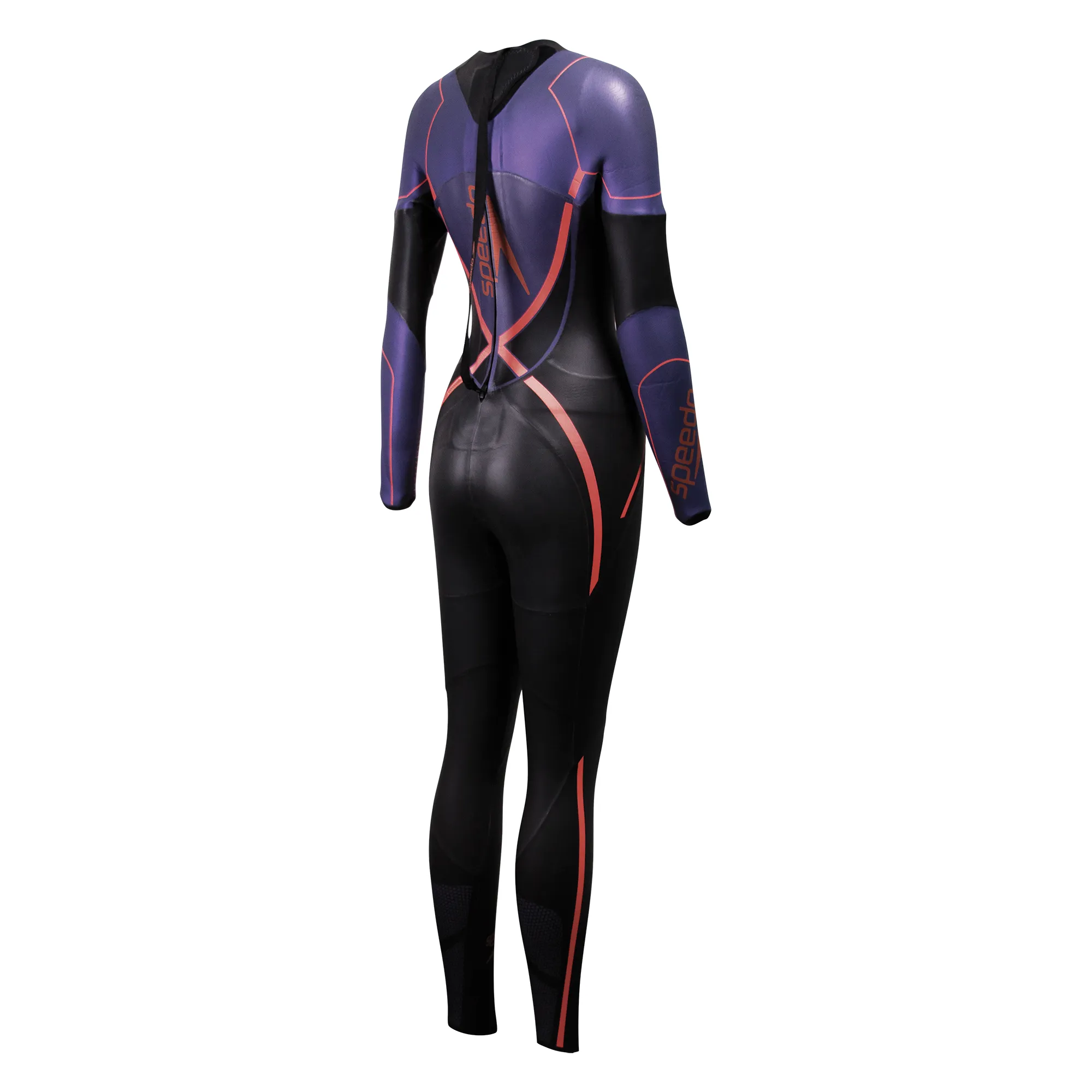 Traje de Neopreno Mujer Speedo Fastskin Photon Fullsuit Negro/Morado