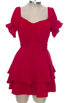 Vestido / Enterizo color Rojo - Follow me 