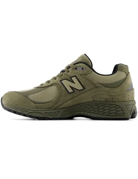 Zapatillas New Balance 2002 verde militar para hombre